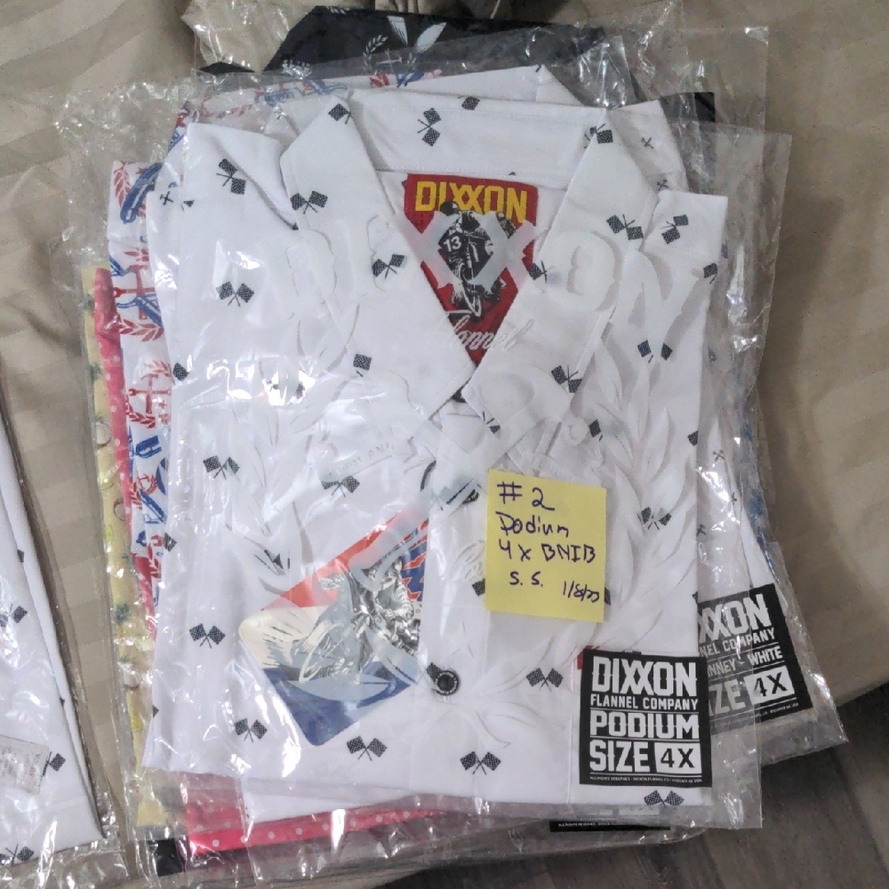 Dixon White Short Sleeve Shirt
